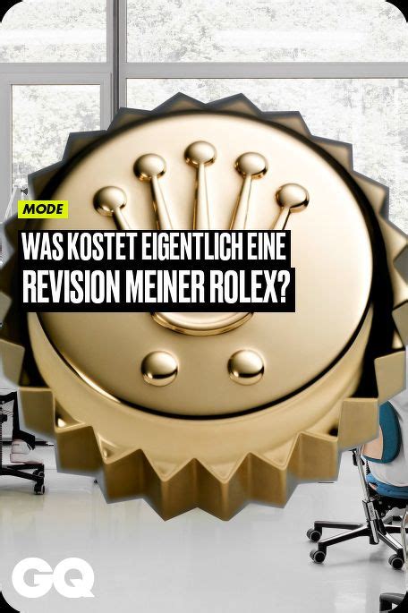 was kostet rolex revision|rolex neukaufsvertrag.